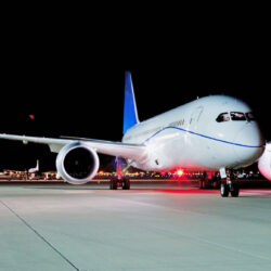 Airbus at night for Air Insights Review 2020