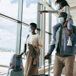 family-at-airport