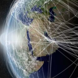 Airline Network over Middle East